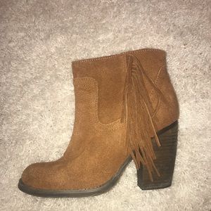 Brown booties